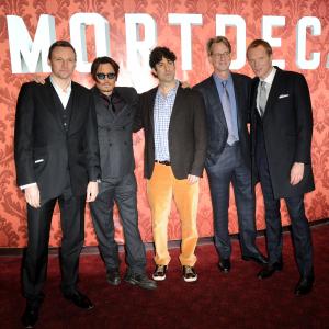 Johnny Depp, Eric Aronson, Paul Bettany, David Koepp