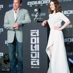 Arnold Schwarzenegger, Emilia Clarke