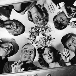 Marilyn Monroe, Sterling Hayden, Louis Calhern, Brad Dexter, Jean Hagen, Sam Jaffe, Marc Lawrence