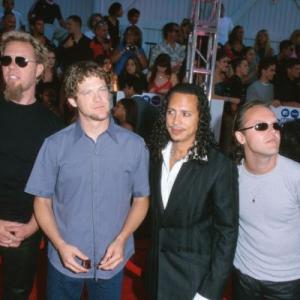 Kirk Hammett, Lars Ulrich, James Hetfield, Jason Newsted