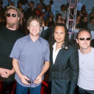 Kirk Hammett, Lars Ulrich, James Hetfield, Jason Newsted