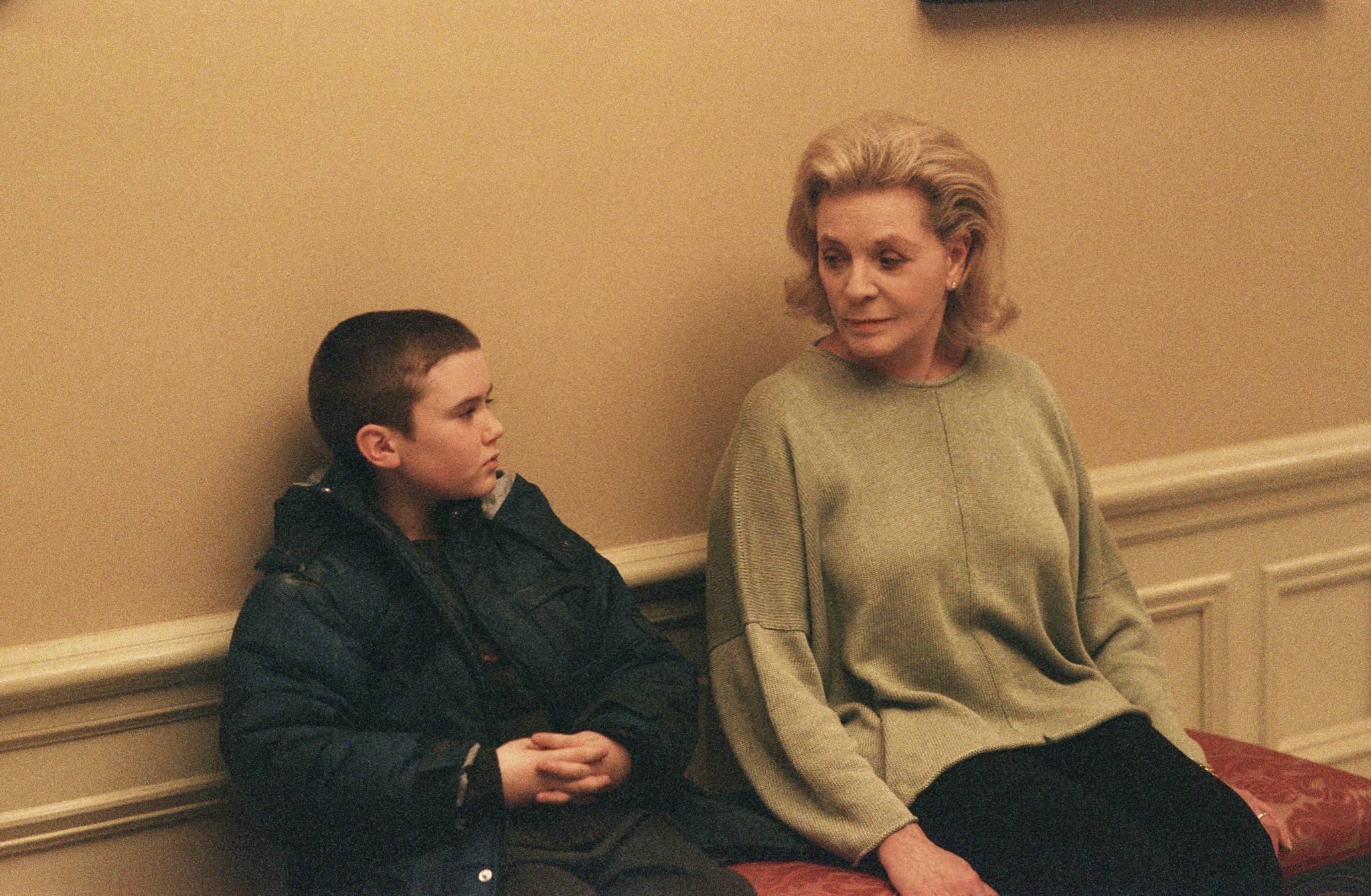 Still of Lauren Bacall and Cameron Bright in Birth (2004)