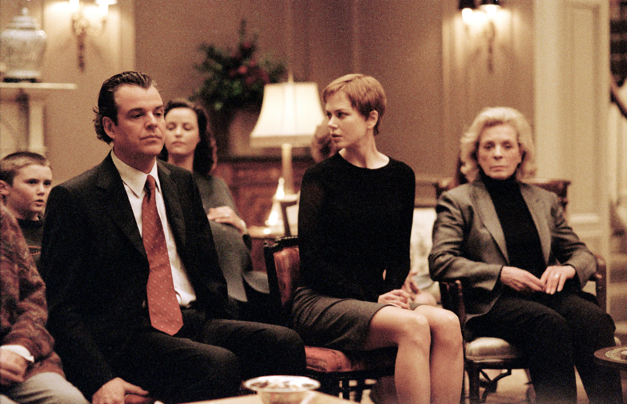 Still of Lauren Bacall, Nicole Kidman and Danny Huston in Birth (2004)