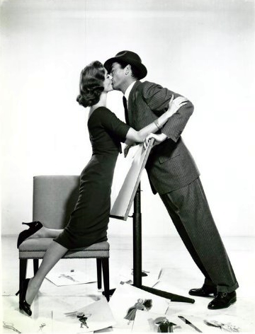 Lauren Bacall and Gregory Peck in Designing Woman (1957)