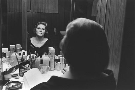 Ingrid Bergman On the set of 
