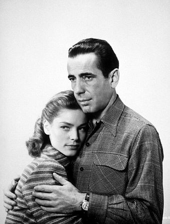 Humphrey Bogart and Lauren Bacall, 1947.