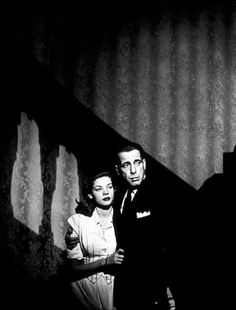 Humphrey Bogart and Lauren Bacall in 