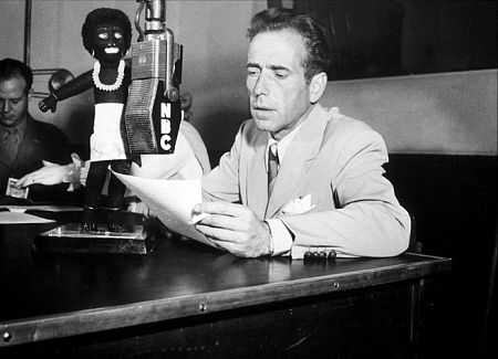 At NBC Radio, circa 1940.