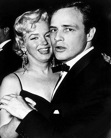 Marilyn Monroe dancing with Marlon Brando C. 1953 *MP*