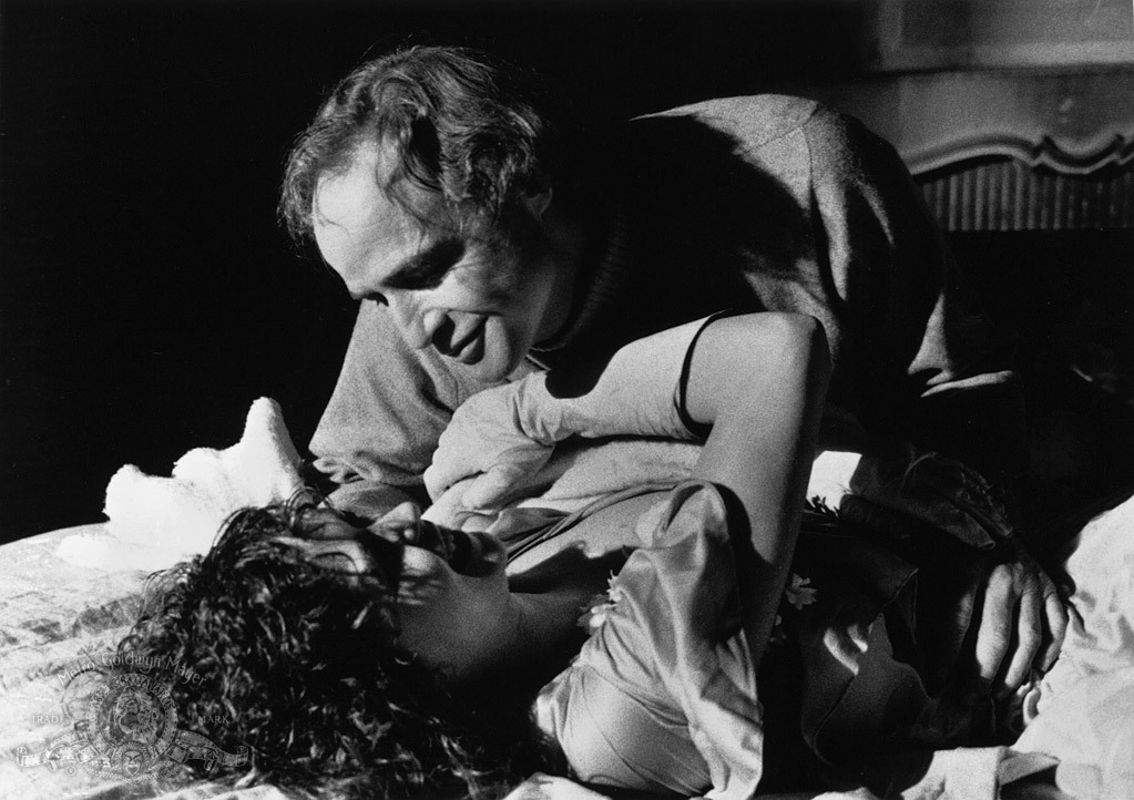 Still of Marlon Brando and Maria Schneider in Ultimo tango a Parigi (1972)