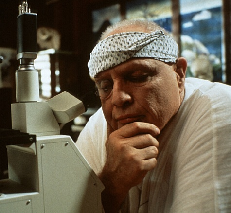 Still of Marlon Brando in The Island of Dr. Moreau (1996)