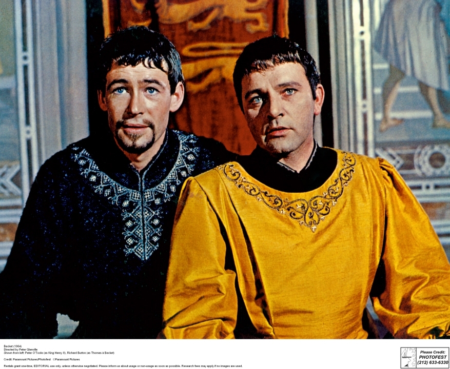 Still of Richard Burton and Peter O'Toole in Becket (1964)
