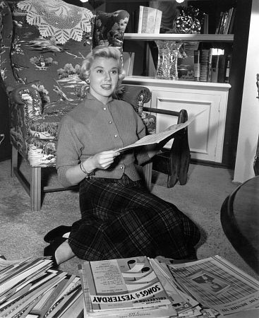 Doris Day at home
