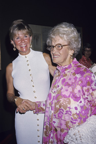 Doris Day with her mother