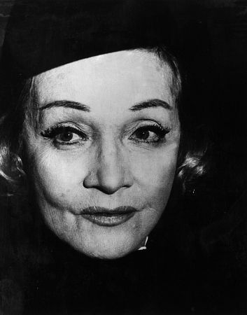 Marlene Dietrich, December 1972.