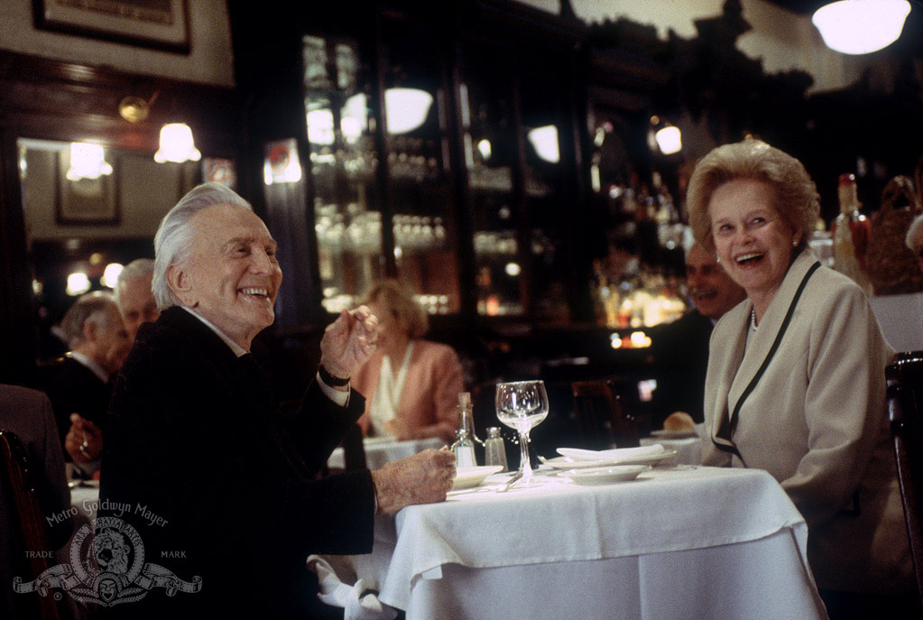 Still of Kirk Douglas and Diana Douglas in It Runs in the Family (2003)