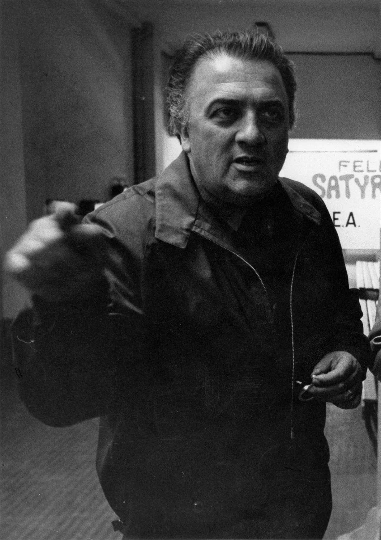 Still of Federico Fellini in Satyricon (1969)