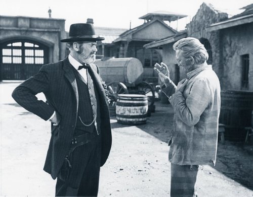 Kirk Douglas and Henry Fonda in There Was a Crooked Man... (1970)