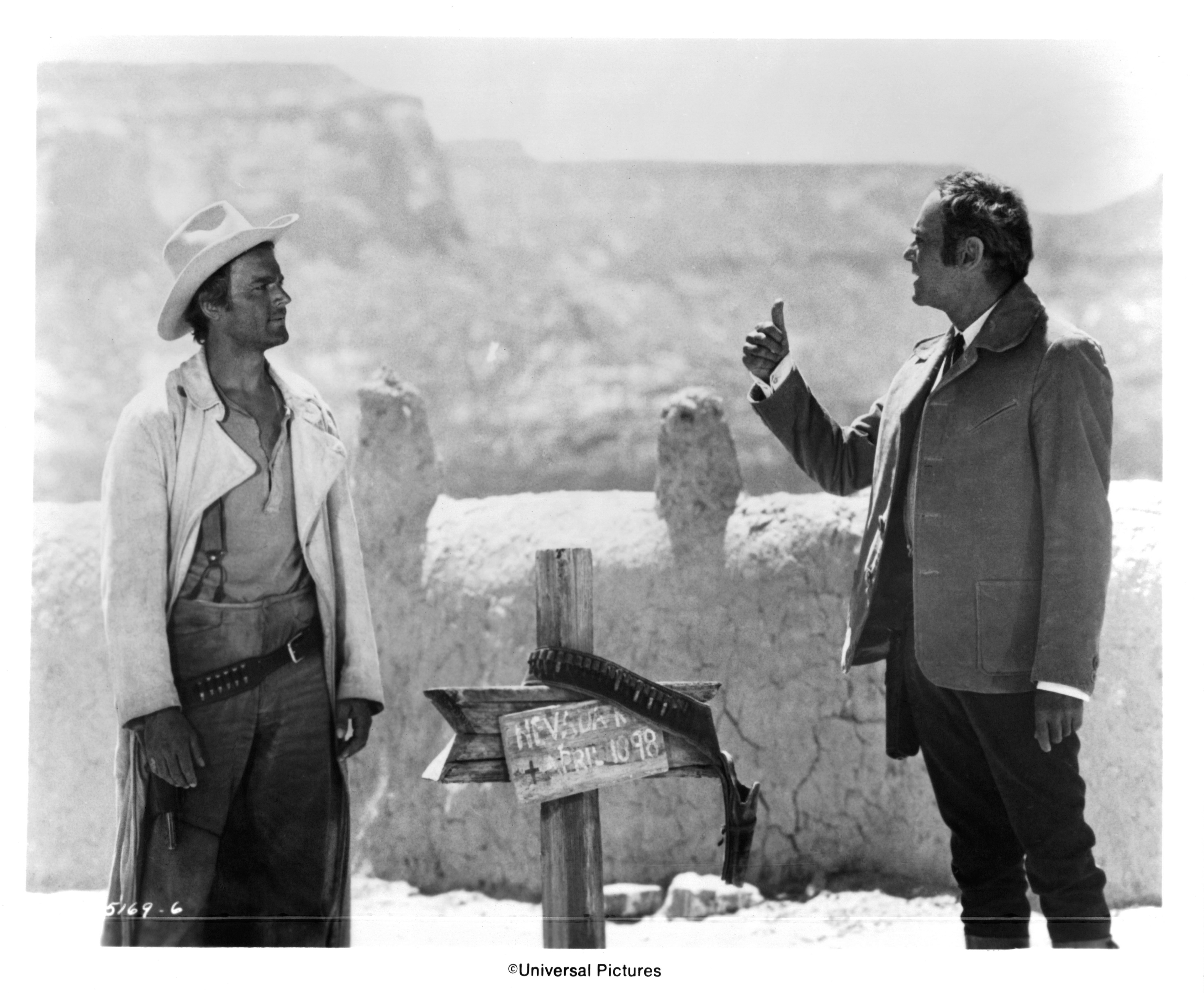 Still of Henry Fonda and Terence Hill in Il mio nome è Nessuno (1973)