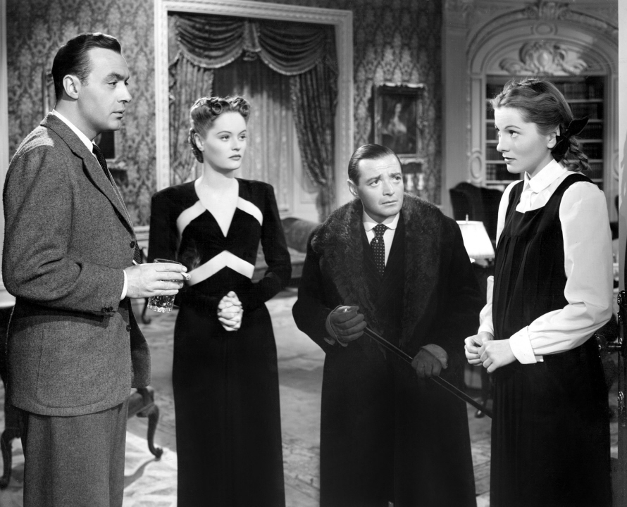 Still of Joan Fontaine, Peter Lorre, Charles Boyer and Alexis Smith in The Constant Nymph (1943)