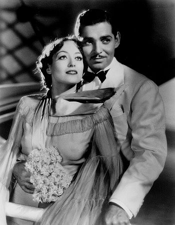 Clark Gable with Joan Crawford, c. 1935.