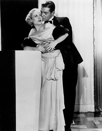Clark Gable and Carole Lombard, c. 1931.
