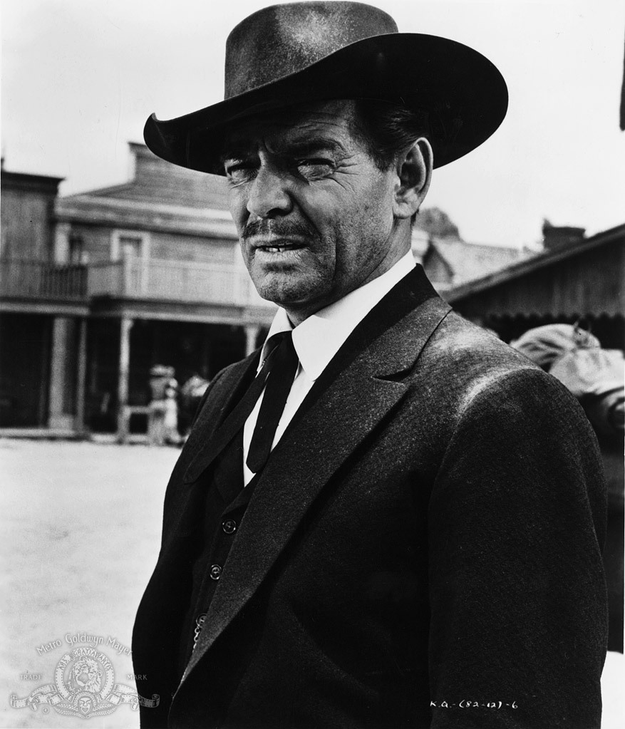 Still of Clark Gable in The King and Four Queens (1956)