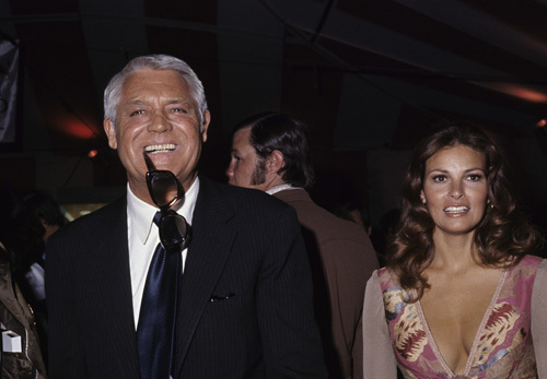 Raquel Welch and Cary Grant circa 1970s