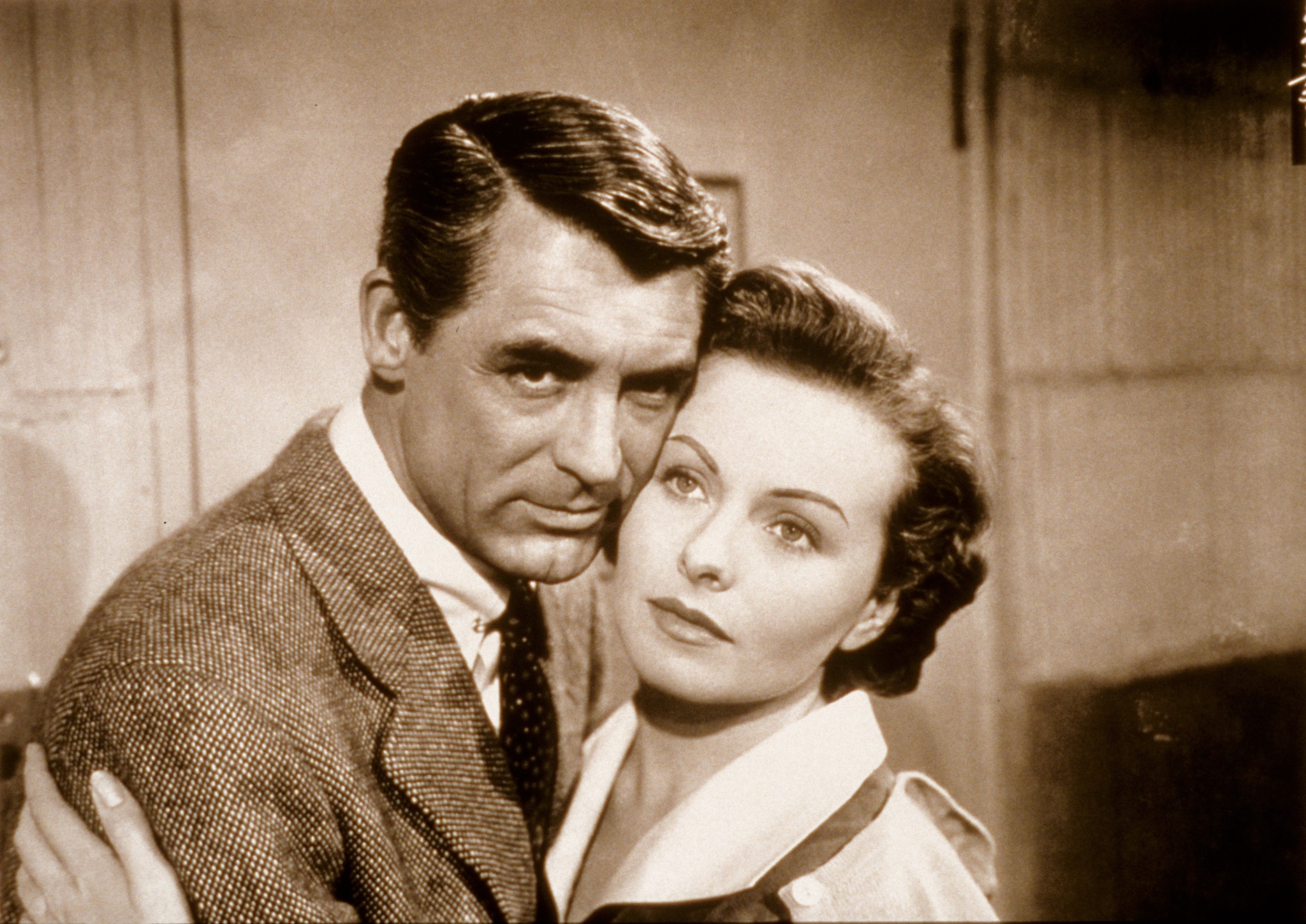 Still of Cary Grant and Jeanne Crain in People Will Talk (1951)