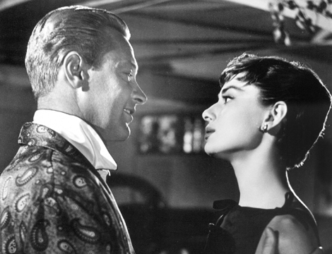 Still of Audrey Hepburn and William Holden in Sabrina (1954)