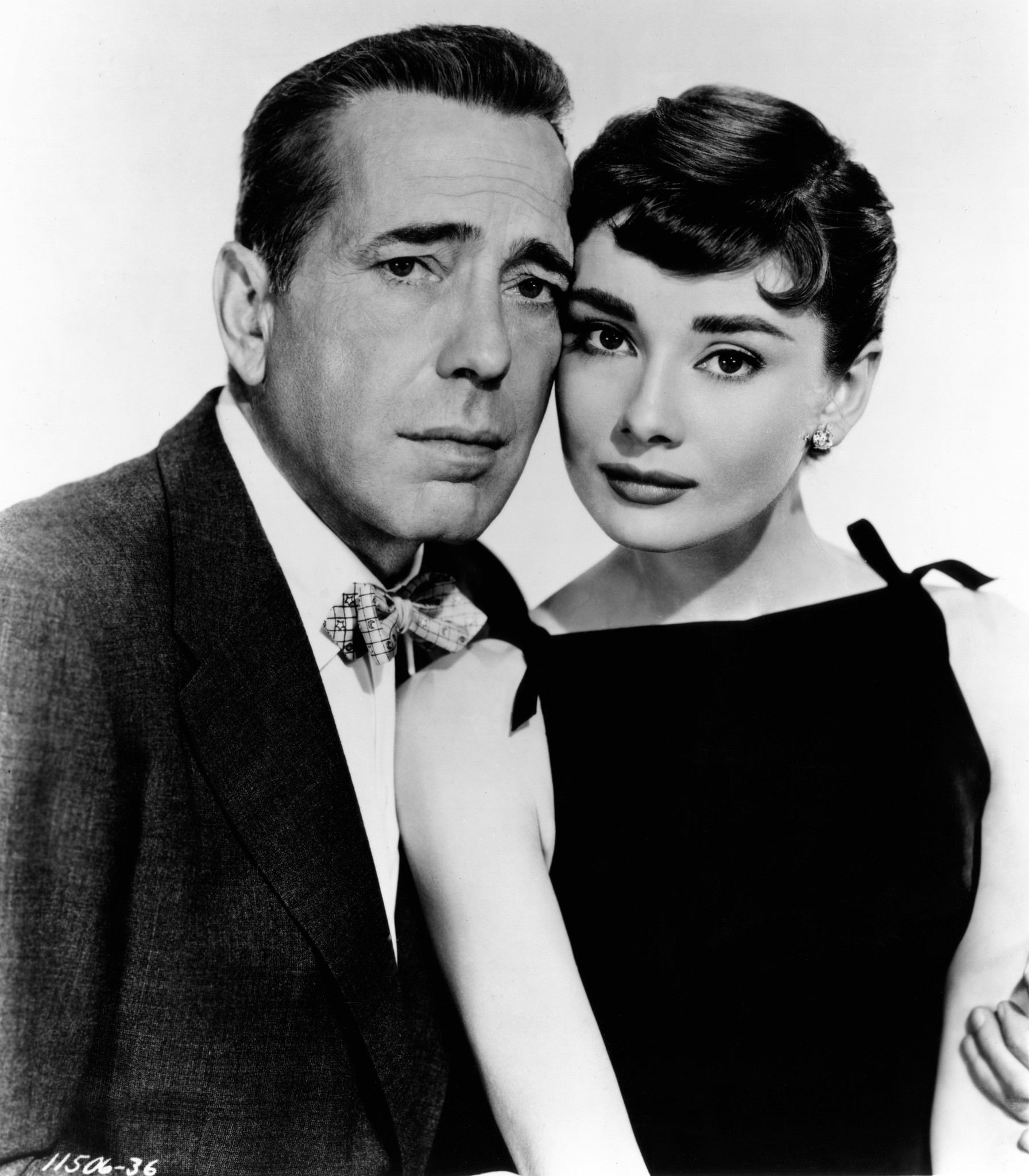 Humphrey Bogart and Audrey Hepburn in Sabrina (1954)