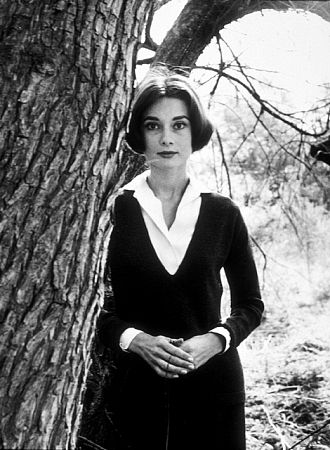 Audrey Hepburn in Los Angeles, CA, 1957.
