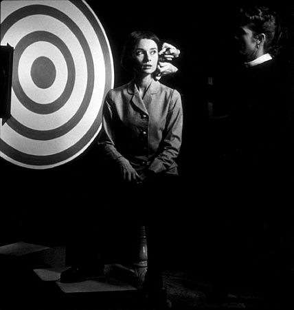 Audrey Hepburn during a screen test in Los Angeles, CA, 1957.