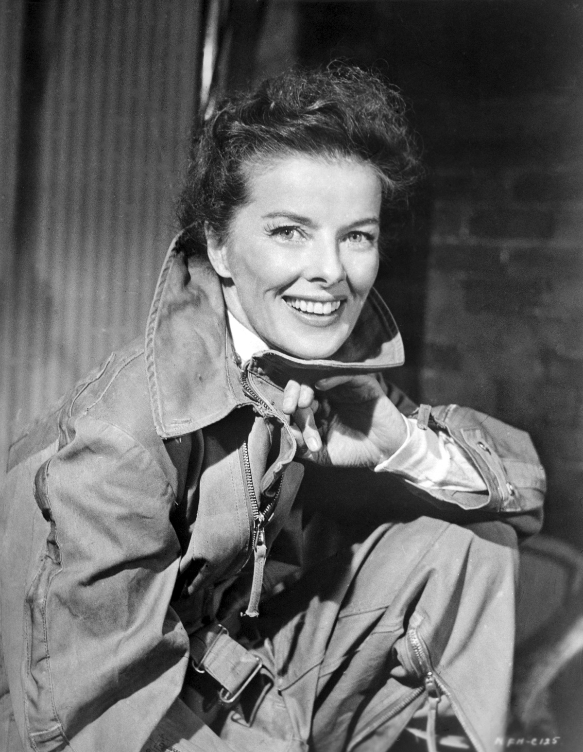 Still of Katharine Hepburn in The Iron Petticoat (1956)