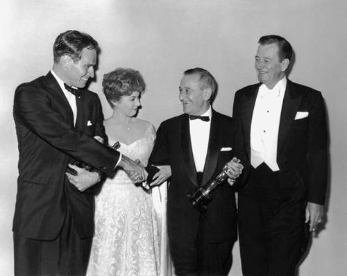 Charlton Heston, Susan Hayward, William Wyler, John Wayne. Academy Awards: 32nd Annual, 1960