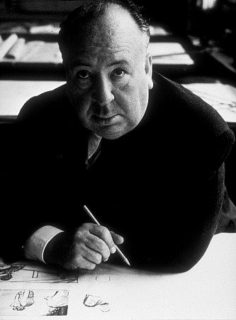 Alfred Hitchcock, c. 1956.