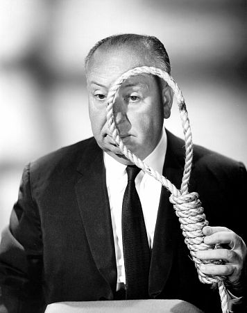 Alfred Hitchcock, late 1950's.