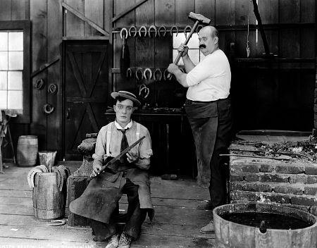 Buster Keaton, BLACKSMITH, THE, short, First National, 1922, **I.V.