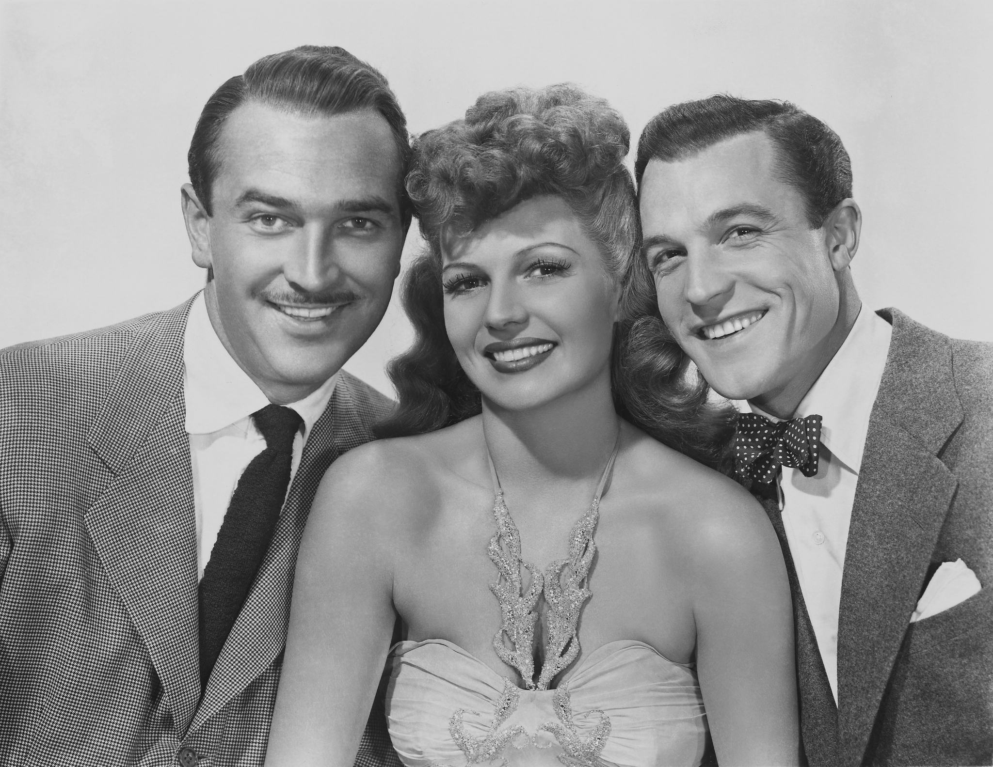 Still of Rita Hayworth, Gene Kelly and Lee Bowman in Cover Girl (1944)