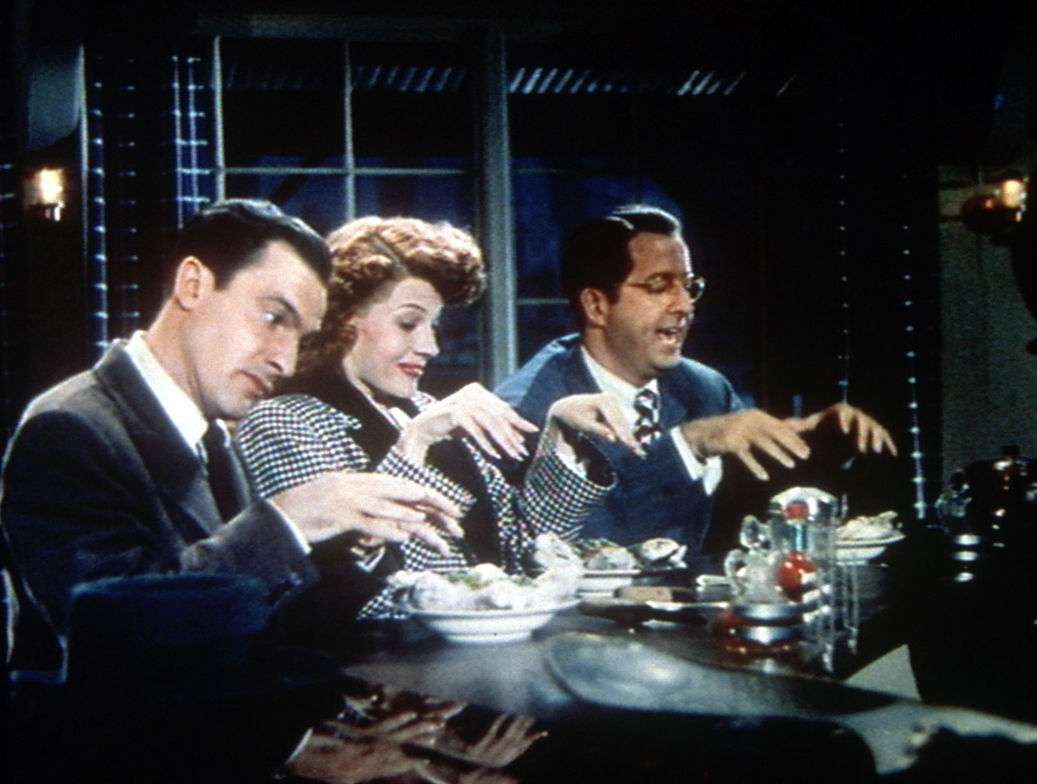 Still of Rita Hayworth, Gene Kelly and Phil Silvers in Cover Girl (1944)
