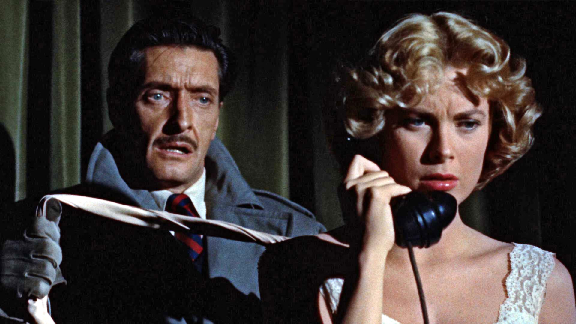 Still of Grace Kelly and Anthony Dawson in Dial M for Murder (1954)