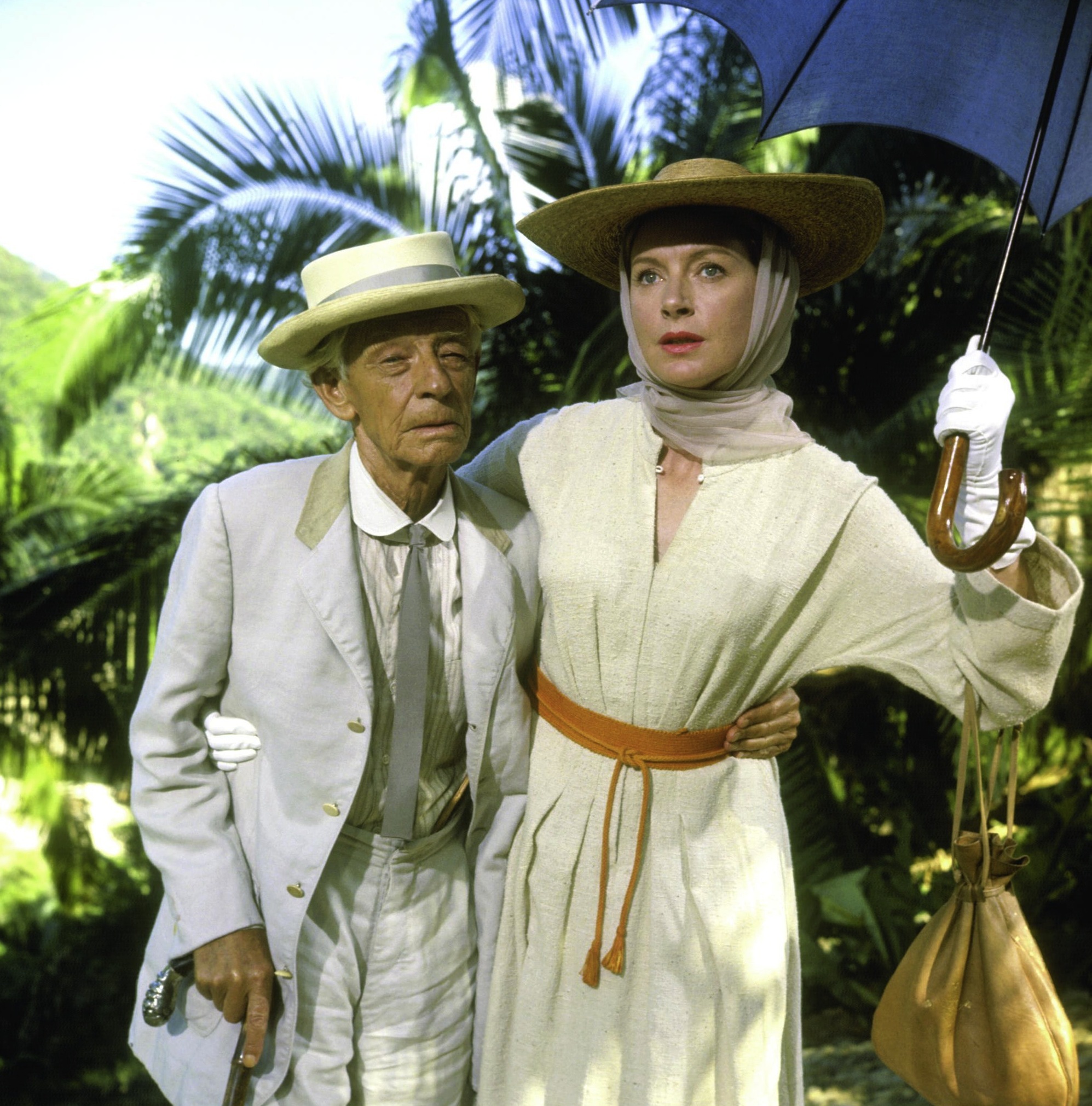 Still of Deborah Kerr and Cyril Delevanti in The Night of the Iguana (1964)