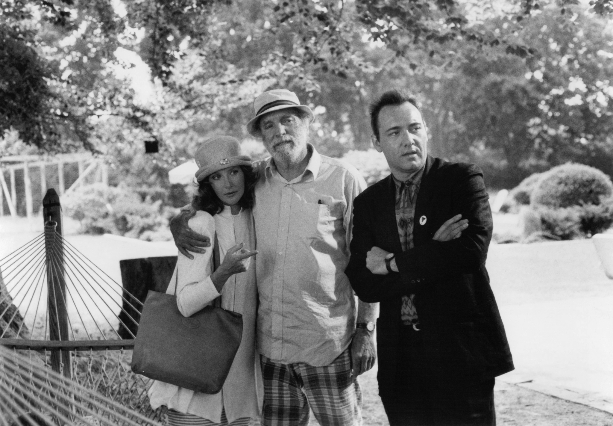 Still of Burt Lancaster, Kevin Spacey and Frances Conroy in Rocket Gibraltar (1988)