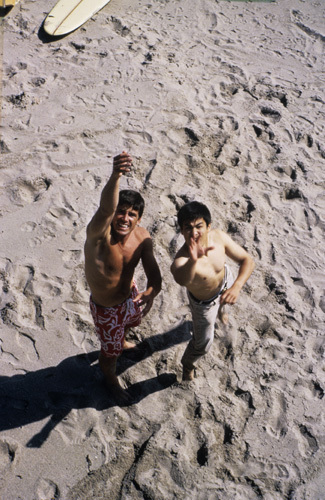 Bruce Lee and Van Williams circa 1966