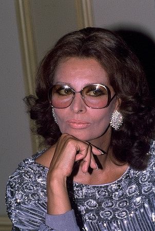 Sophia Loren, c. 1987.