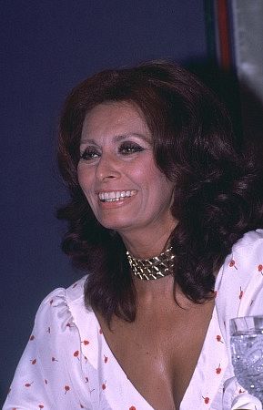 Sophia Loren, c. 1985.