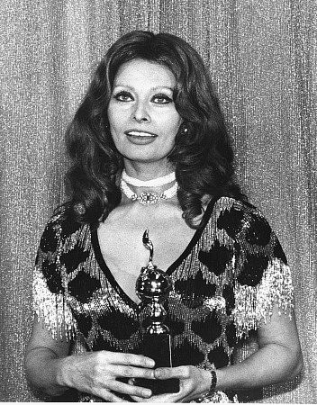 Sophia Loren at the 