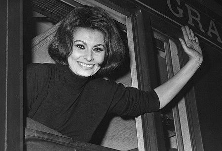 Sophia Loren, c. 1962.