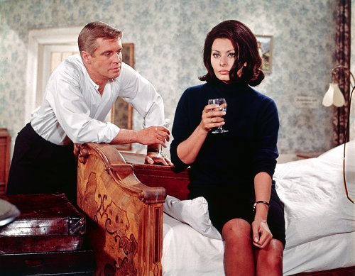 Sophia Loren and George Peppard in Operation Crossbow (1965)