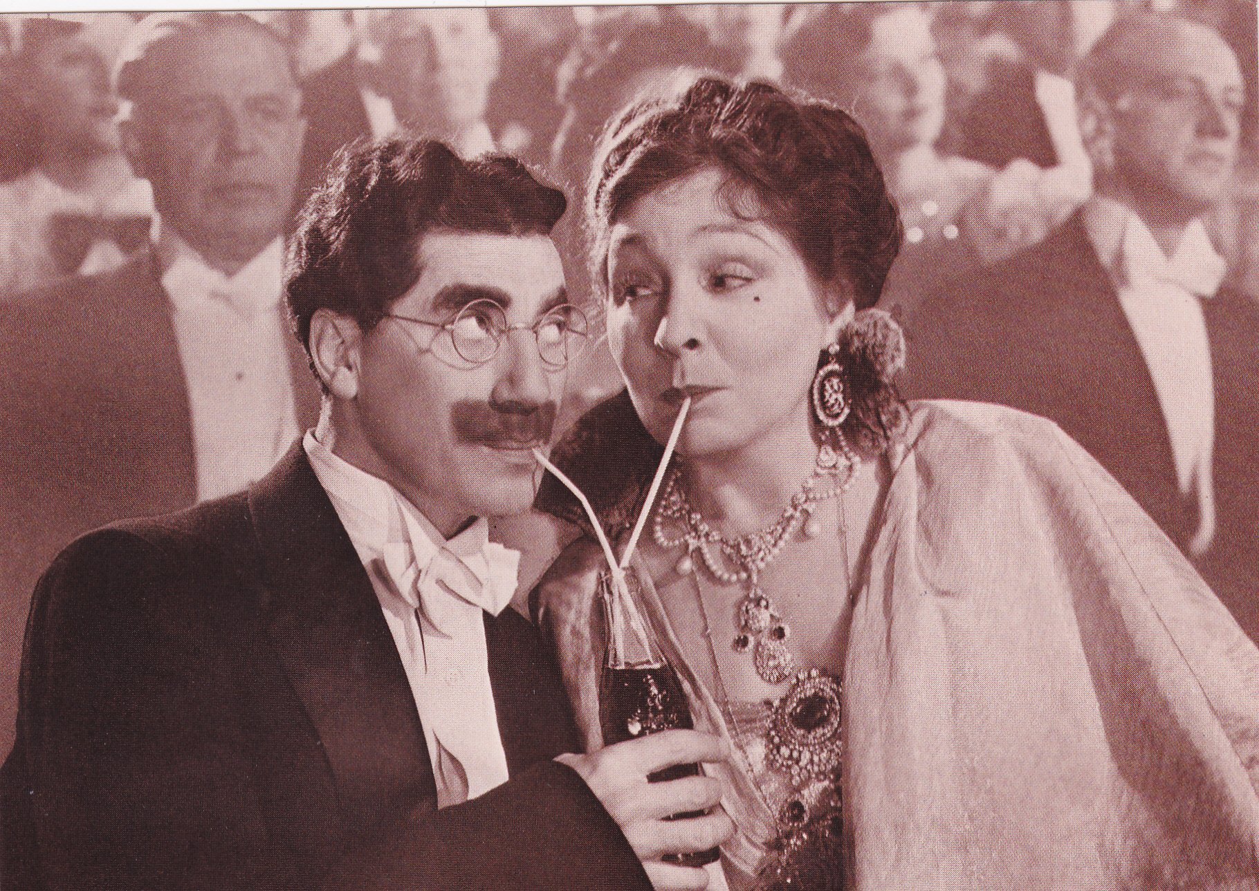 Groucho Marx and Margaret Dumont